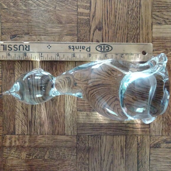 Signed Zanetti Murano Glass Cat Figurine - Picture 5 of 8